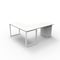 We'Re It Connect It L-Shaped Desk, 77 in D X 30 in H, 60 in W X Thermally Fused Laminate DI60304824L1BBF-WH-459 - alternate 2